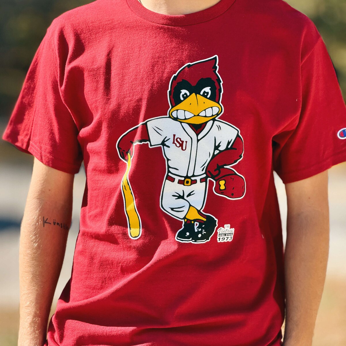Champion® Ball Player Cy Cardinal T-Shirt